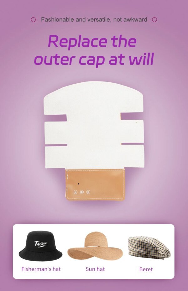 Red Light Therapy Hair Growth Cap - Image 11