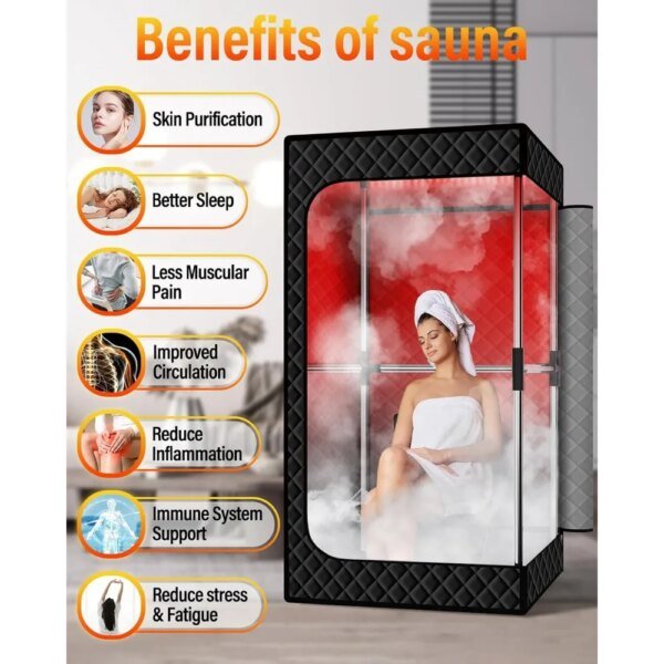 Portable Infrared Sauna Tent - Image 3