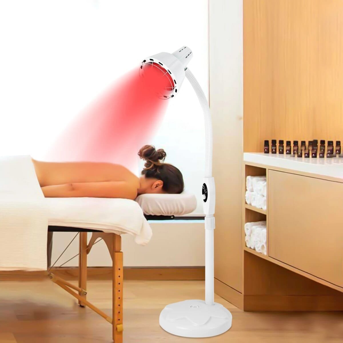 Infrared Red Light Therapy Bulb with Stand - Image 8